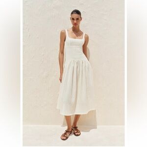 TEXTURED STRAPPY DRESS